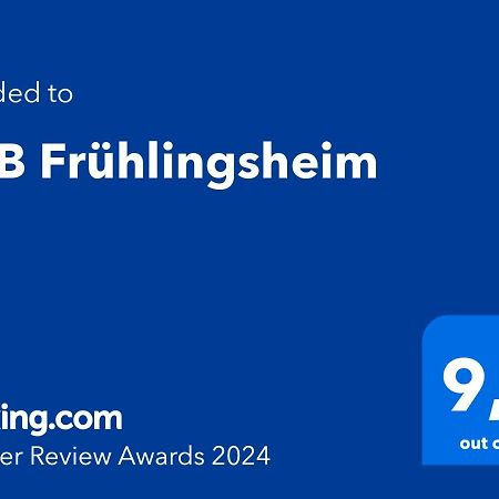 B&B Fruehlingsheim Racines Bagian luar foto