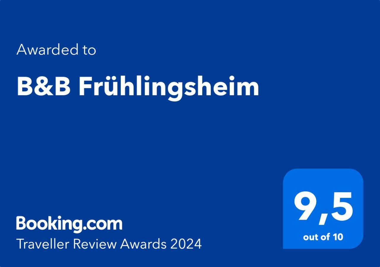 B&B Fruehlingsheim Racines Bagian luar foto